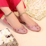 JootiShooti - Birdie Beat (Pink) Khussa For Women