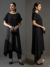 Maheen Khan Blended Crepe Stone Set Black 2 Piece