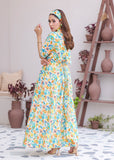 Nawaem Altulle - Abeer - floral - cotton - 1 Piece
