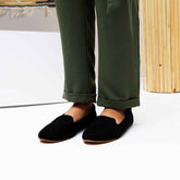 JootiShooti - Classic Black Loafers