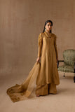 Maria Osama Khan - Bliss - GOLDEN - RAWSILK & Organza - 3 Piece
