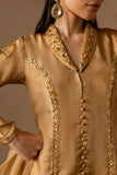 Maria Osama Khan - Bliss - GOLDEN - RAWSILK & Organza - 3 Piece