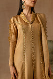 Maria Osama Khan - Bliss - GOLDEN - RAWSILK & Organza - 3 Piece