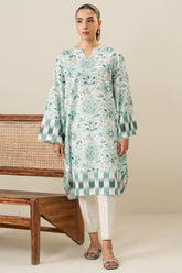 Cross Stitch - Mint Cold - 2 Piece - Khaddar Printed Suit - Unstitch