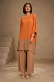 Gulabo Desert Chic Co-ord set Rust / Brown 2 Piece