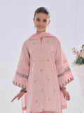 Oaks - Embroidered Suit Pret Cotton Silk Jacquard Pink - 3 Piece