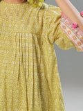 Oaks - Printed Pret Shirt Trouser Cambric Mehandi - 2 Piece