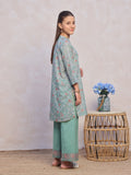 Oaks - Embroidered Pret Shirt & Trouser Masoori Lawn Green - 2 Piece