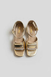 Milli Shoes - Fancy Sandals For Girls - Golden