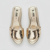 Milli Shoes - Golden Wedge Heels