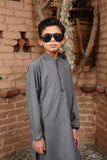 Mom4Little - Grey Kameez Shalwar Set