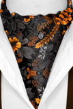 Black Wolf - HALLOWEEN TREE SILK ASCOT - Black - 1 Piece