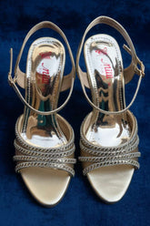 Milli Shoes - Formal High Heels Sandals For Women - Silver