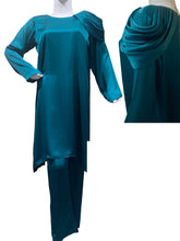 Syah - Casual Silk Shirt & Trouser - 2 Piece
