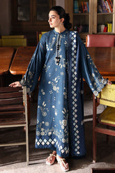 Cross Stitch - Dreamy Dune - Linen Printed Suit - 3 Piece - Unstitch