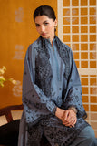 Cross Stitch - Beryl Dusk Chikankari Lawn Unstitch Suit For Women - 3 Piece