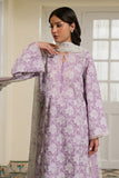 Cross Stitch - Lawn Lavender Muse Unstitch Suit For Women - 3 Piece