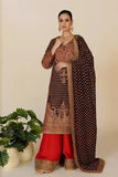 Rizwan Beyg - Marori Bridal Black Shirt & Dupatta