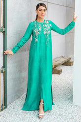 Malook - Azmaray - Green -Raw Silk - 2 Piece - Studio by TCS