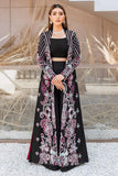 Malook - Zareesh - Black - Embroidered Raw Silk - 3 Piece - Studio by TCS