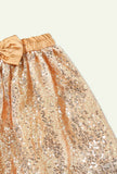 Hummingbirdspk - Shimmery Gold Sequin Skirt - 1 piece
