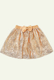 Hummingbirdspk - Shimmery Gold Sequin Skirt - 1 piece