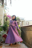 Omal by Komal - Parizah Khaddar Suit For Women - Lavender - 3 Piece