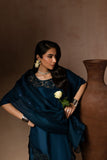 Maria Osama Khan - Royal Sapphire - TELL - RAWSILK & Organza - 3 Piece