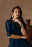 Maria Osama Khan - Royal Sapphire - TELL - RAWSILK & Organza - 3 Piece