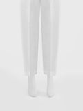 Oaks - Women White Cambric Trouser - 1 Piece