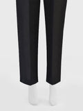Oaks - Women Black Linen Trouser - 1 Piece