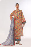 Oaks - Printed Unstitched Masoori Lawn Blue - OL3P-6296-A - 3 Piece - Unstitch