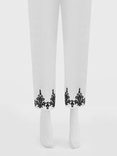 Oaks - Women White Lawn Trouser - 1 Piece