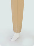 Oaks - Women Beige Lawn Trouser - 1 Piece