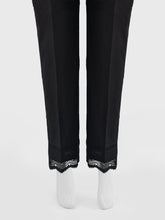 Oaks - Women Black Lawn Trouser - 1 Piece