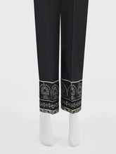 Oaks - Women Black Lawn Trouser - 1 Piece