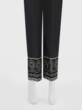 Oaks - Women Black Lawn Trouser - 1 Piece