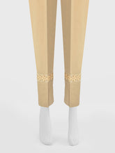 Oaks - Women Beige Cambric Trouser - 1 Piece