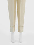 Oaks - Women Off White Lawn Trouser - 1 Piece