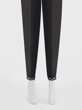 Oaks - Women Black Lawn Trouser - 1 Piece