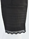 Oaks - Women Black Lawn Trouser - 1 Piece