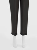 Oaks - Women Black Lawn Trouser - 1 Piece