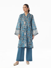 Oaks - Embroidered Unstitched Masoori Lawn Blue - 2 Piece