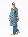 Oaks - Embroidered Unstitched Masoori Lawn Blue - 2 Piece