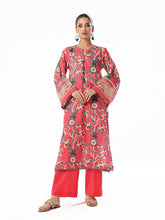 Oaks - Embroidered Pret & Unstitched Shirt Trouser Maisoori Lawn Pink & Red - 2 Piece