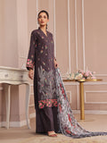 Oaks - Embroidered Pret & Unstitched Suit Dyed Cambric Black - 3 Piece