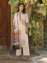 Oaks - Embroidered Pret & Unstitched Suit Masoori Lawn Off White - 3 Piece