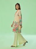 Oaks - Printed Pret & Unstitched Lawn Beige - 1 Piece