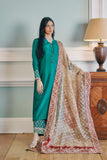 Kaanchi London - Zainia Organza Suit For Women - Green - 3 Piece