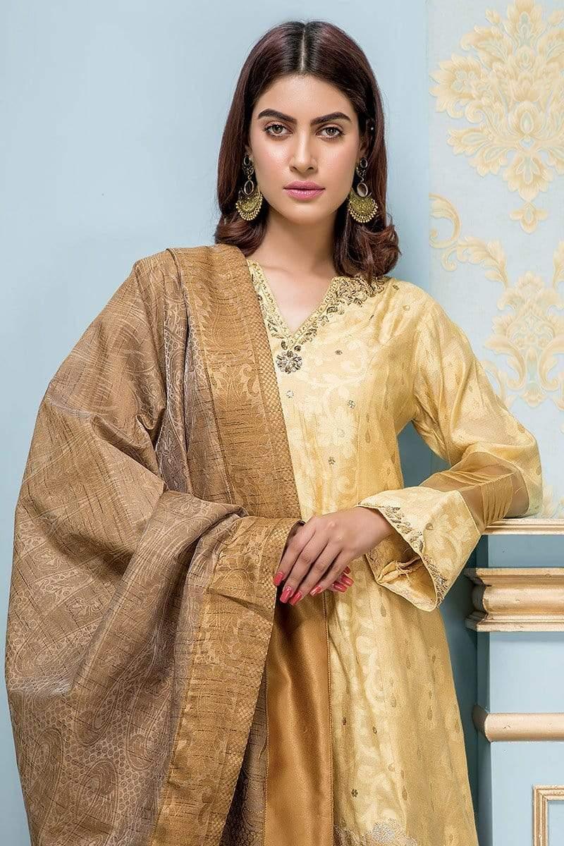 Sadia Aamir - Light Yellow Meringue - SA-LP07